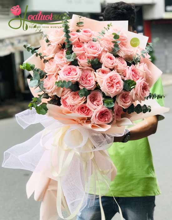 Bó hoa hồng Ohara đẹp nhất