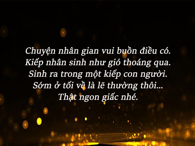 lời nhắn nhẹ nhàng gửi người quá cố