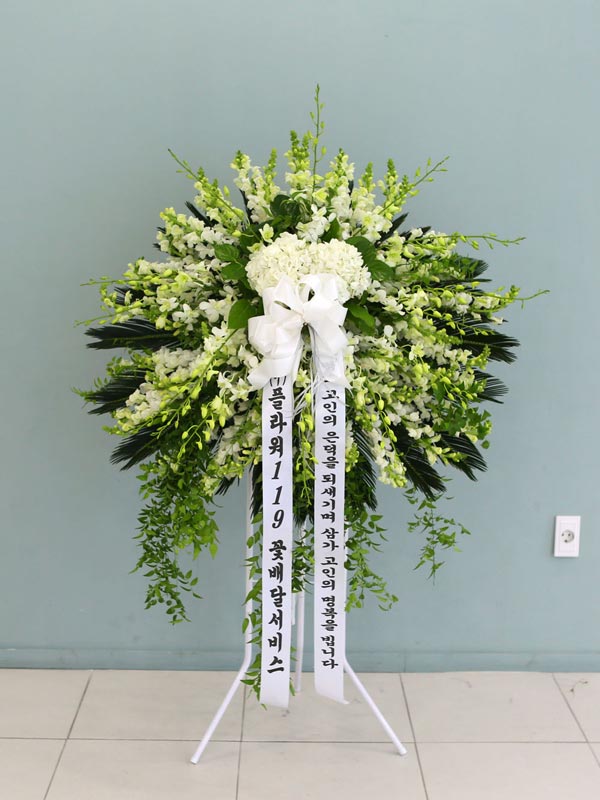 Vòng hoa tang lễ Hàn Quốc
